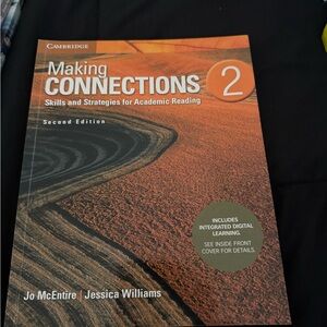 Cambridge Making Connections 2 - Orange & Black Textbook